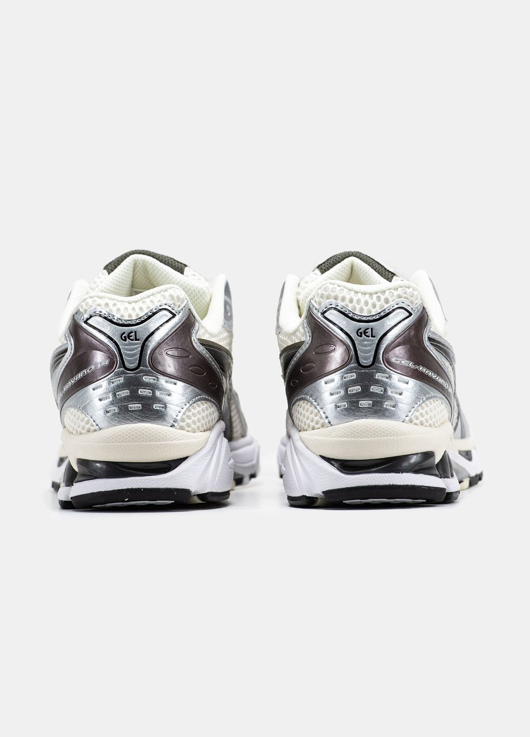 Сірі всесезон кросівки чоловічі і жіночі asics gel-kayano 14 grey black | асікс гель-каяно 14 сірі чорні No Brand