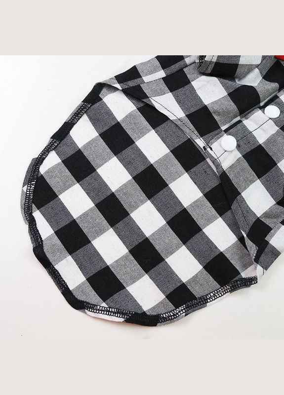 Рубашка для котов и кошек Pet Style "Бабочка" Чернобелая XS No Brand - (323237599)