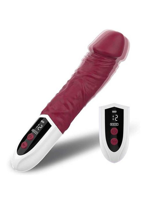 Реалистичный вибратор Satisfyer Lover 12 режимов бордовый - (372659830)