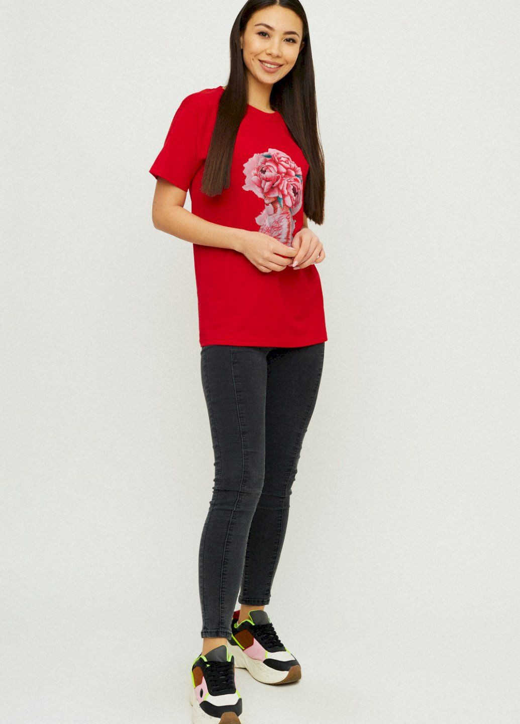 Футболка Boyfriend / дышащий принт / YAPPI - (325221992)