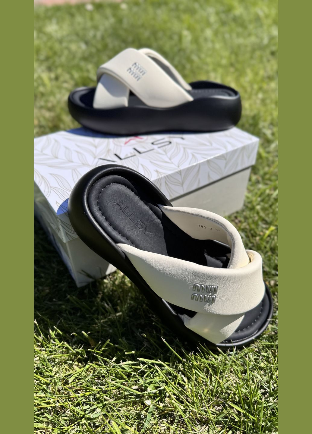 Цветные шлепанцы ALLSY