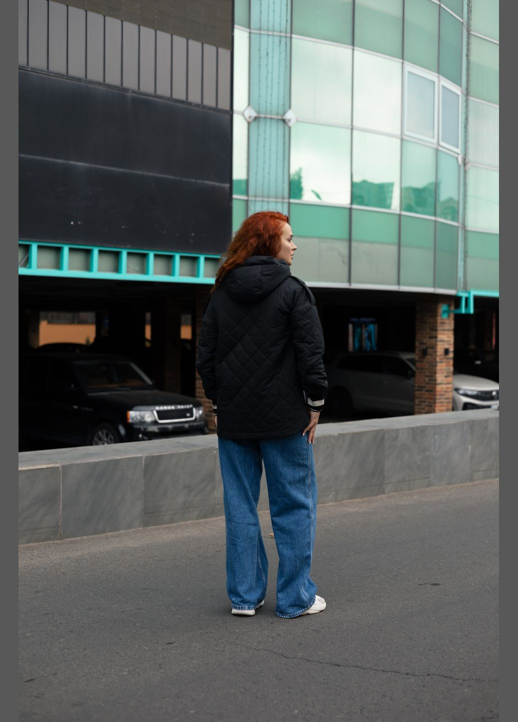 Черная демисезонная женская демисезонная куртка 18152 Svidni