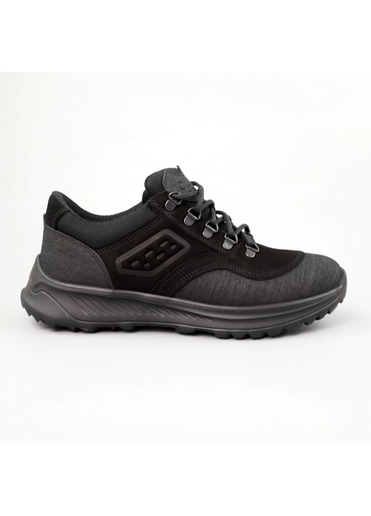 Цветные всесезонные кроссовки мужские кожаные черные спортивные seli Clubshoes