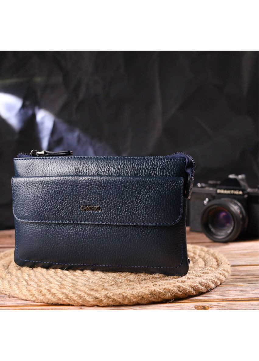 Оригінальний чоловічий клатч із натуральної шкіри 21545 Canpellini (366881010)