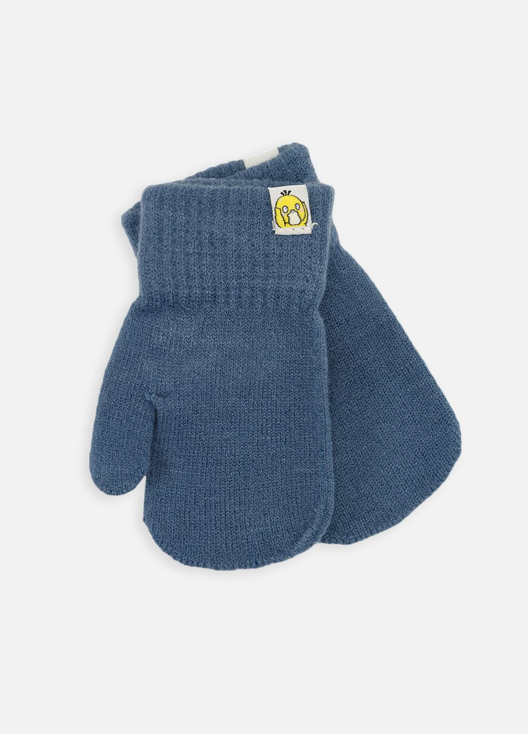 Варежки для девочки цвет джинс ЦБ-00260330 Корона (306831468)