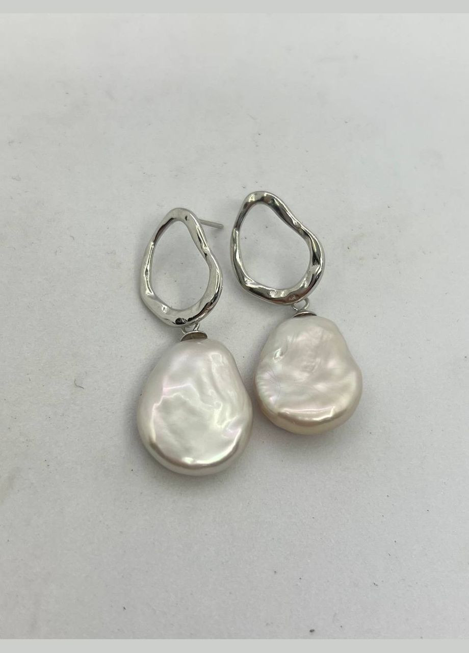 Сережки перлів бароко No Brand (315734385)