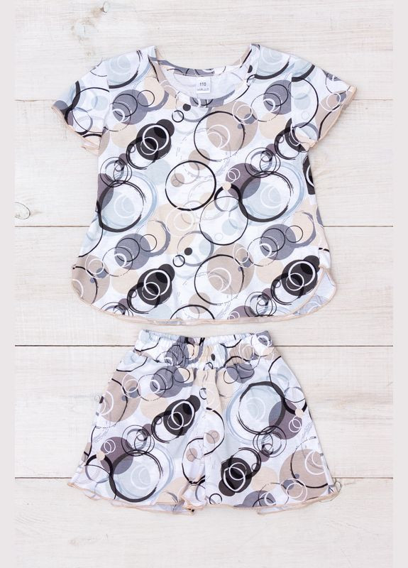 Світло-сіра комплект для дівчинки (p-11528) Носи своє