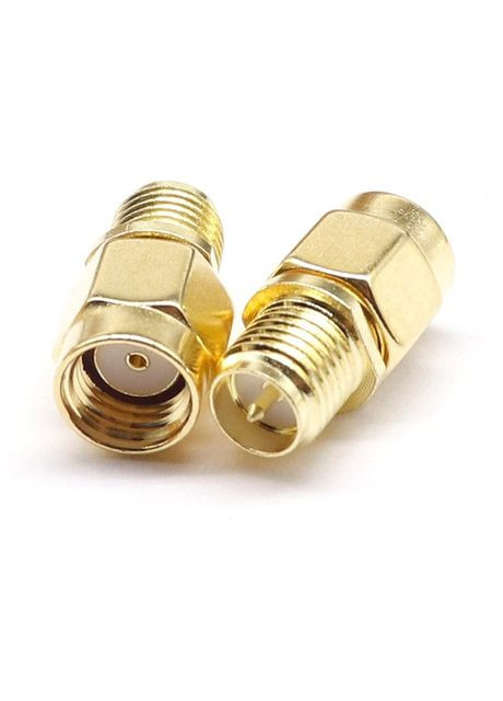 SMA перехідник з RP-SMA male на RP-SMA female зі штирьком з 1-ї сторони (100849) OEM (326803245)