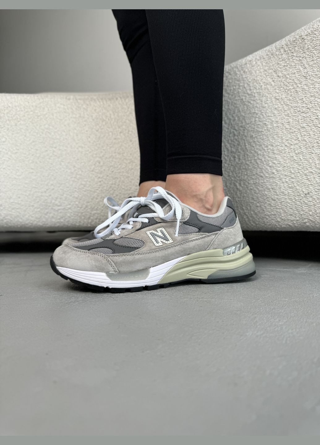 Серые демисезонные кроссовки мужские и женские new balance 993 gray | нью беланс 993 серые No Brand