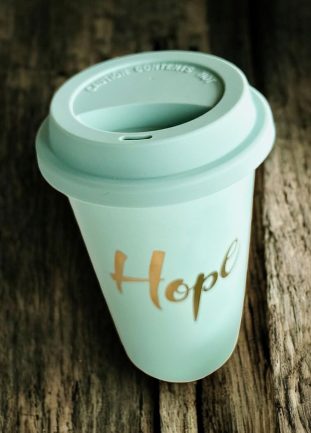 Термостойкий стакан с крышкой "Hope" 400мл No Brand (331303475)