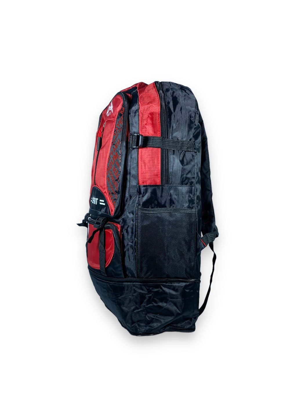 Рюкзак туристичний з розширенням, 35 л, один відділ, 3 фронтальні кишені, розмір: 50(62)*35*17 см, червоний Yunongyizu (286421490)