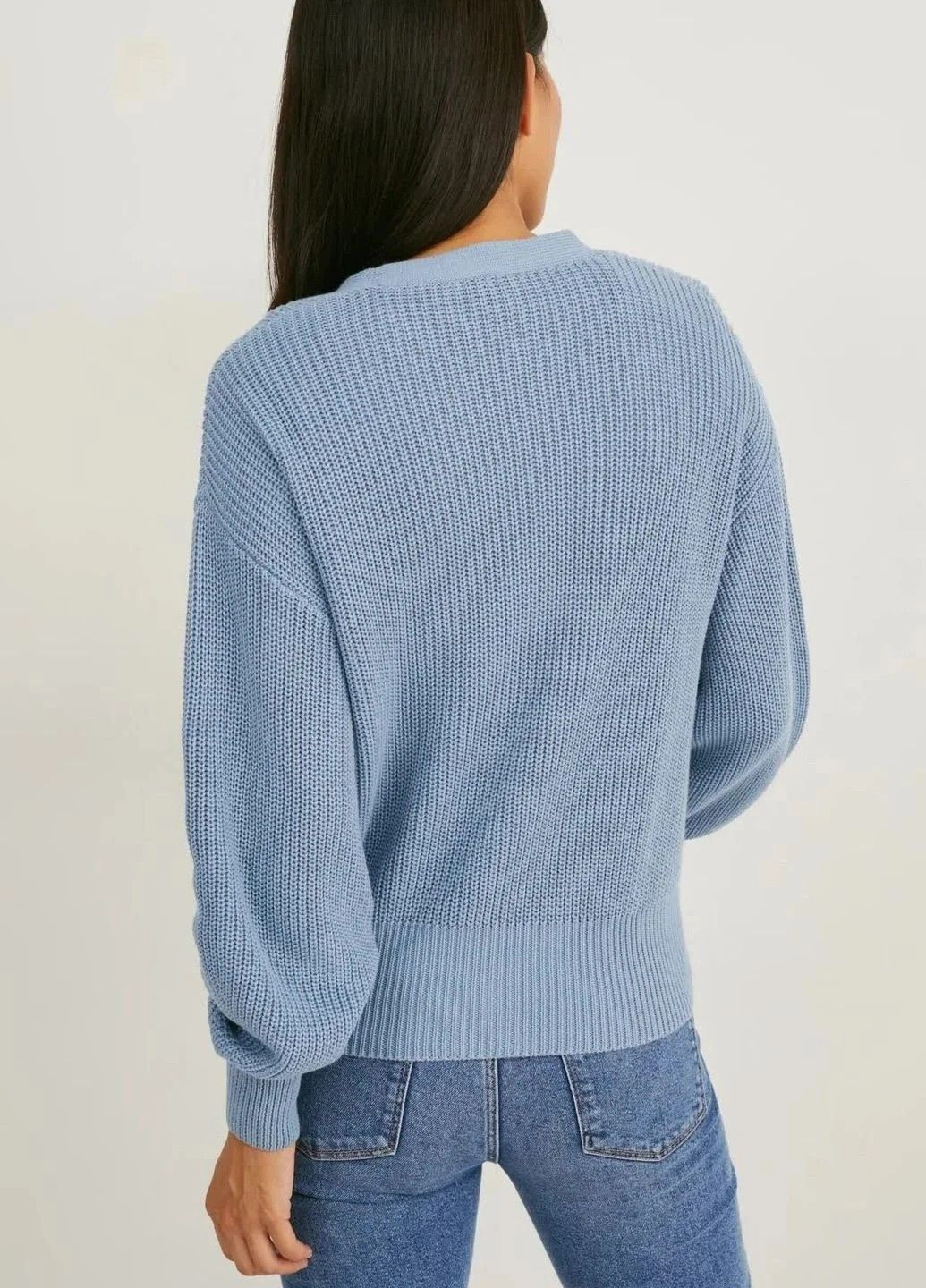 Кардиган з бавовни оверсайз C&A (303538051)