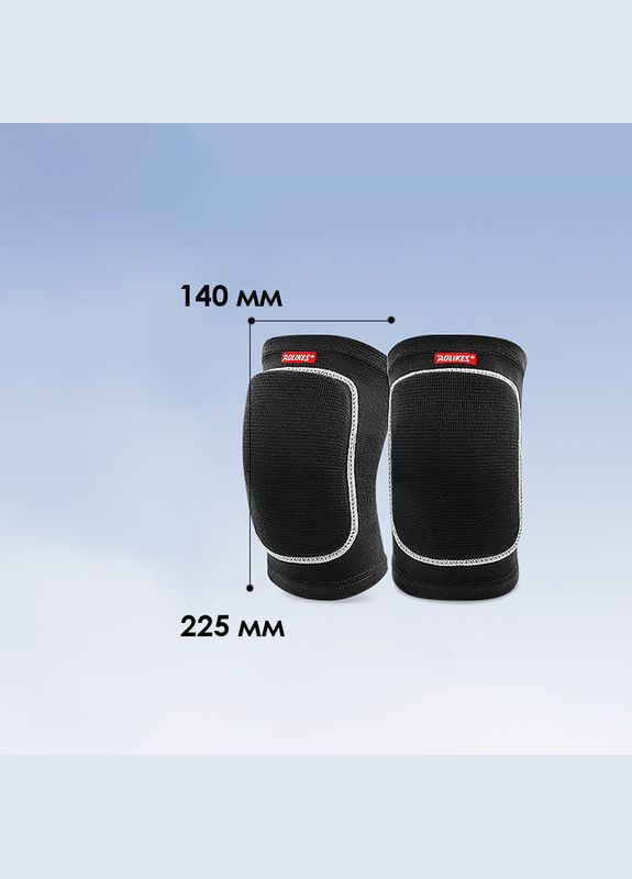 Наколенники защитные A-0210 Black спортивные для танцев шт AOLIKES (349729620)