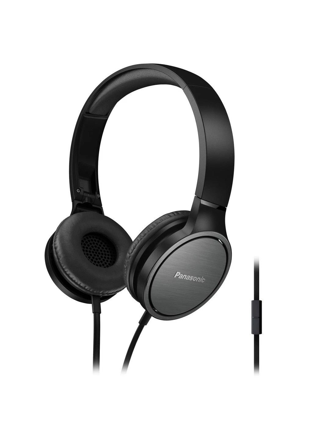 Проводные накладные наушники Panasonic RP-HF500MGCK Черный No Brand (332635240)