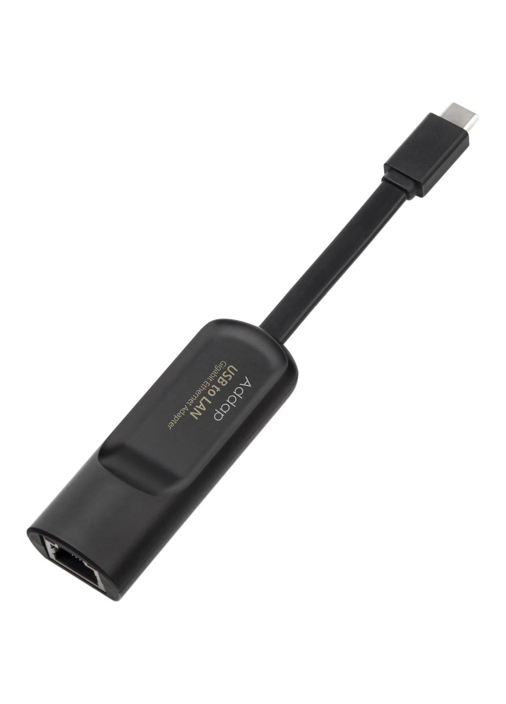 Зовнішній мережевий адаптер USB Type-C на LAN з гігабітним інтернетом UC2RJ45-02, мережева карта RJ-45, 1 Гбіт/с Addap (375460495)