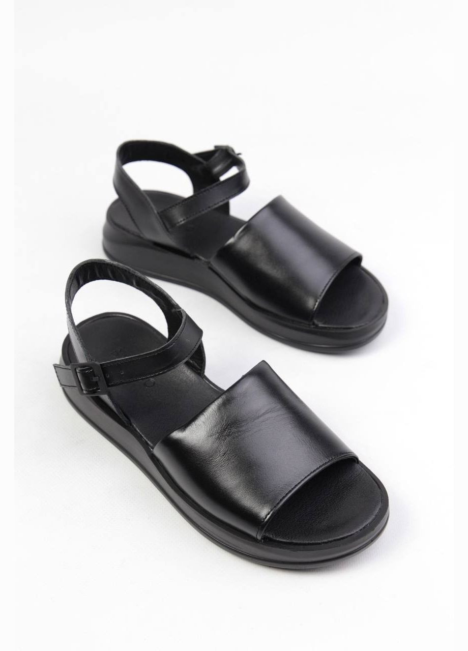 Черные босоножки Benito без застежки