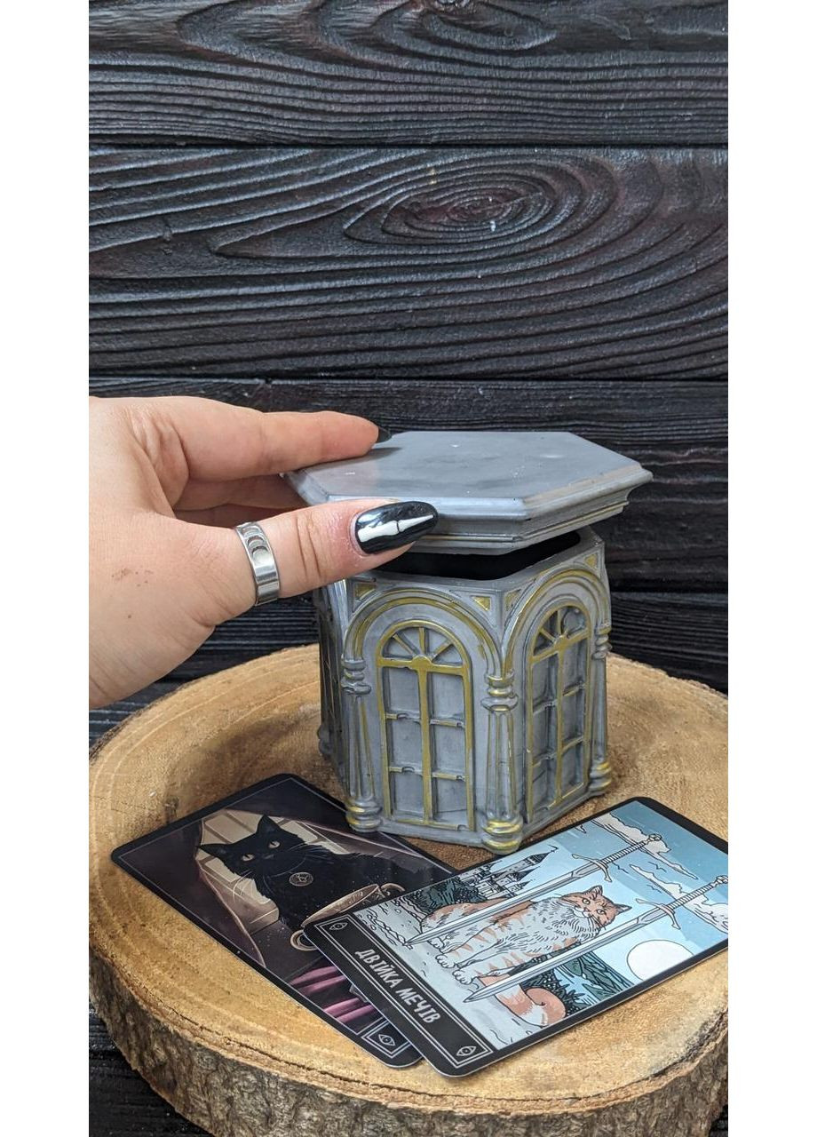 Гіпсове кашпо Вітражка вежа No Brand (352777934)