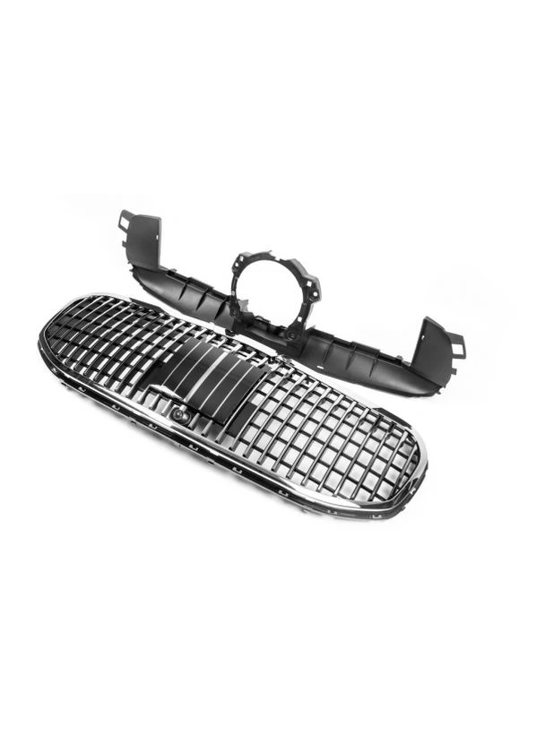 Решетка радиатора Mercedes GLS-class X167 2020-2023 (cxk-bz09-1007a) No Brand (381821086)
