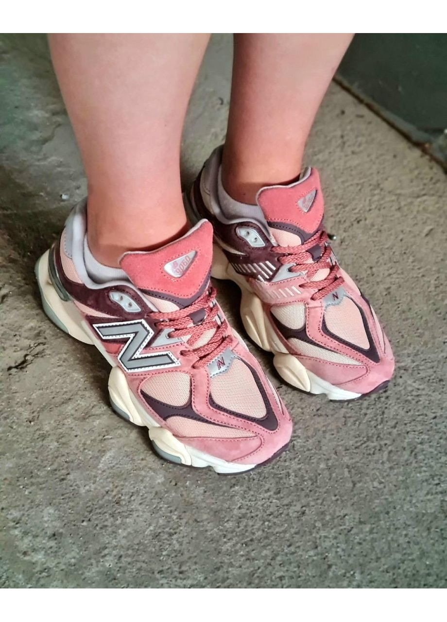 КРОСІВКИ ЖІНОЧІ NEW BALANCE 9060 CHERRY BLOSSOM НЬЮ БЕЛАНС 9060 No Brand червоні демісезони (368870164)