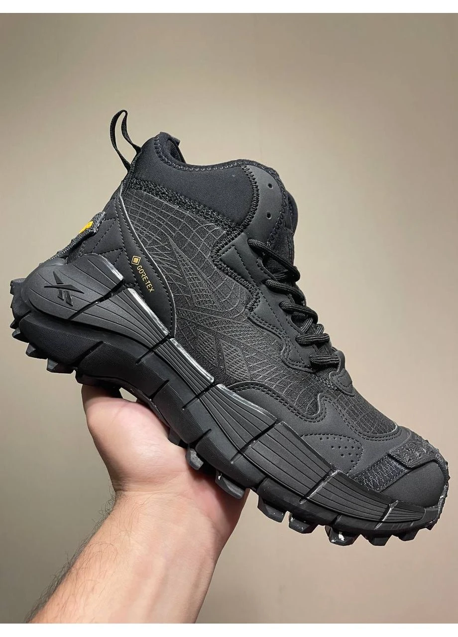Комбіновані кросівки zig kinetica mid ii edge gore-tex black No Brand