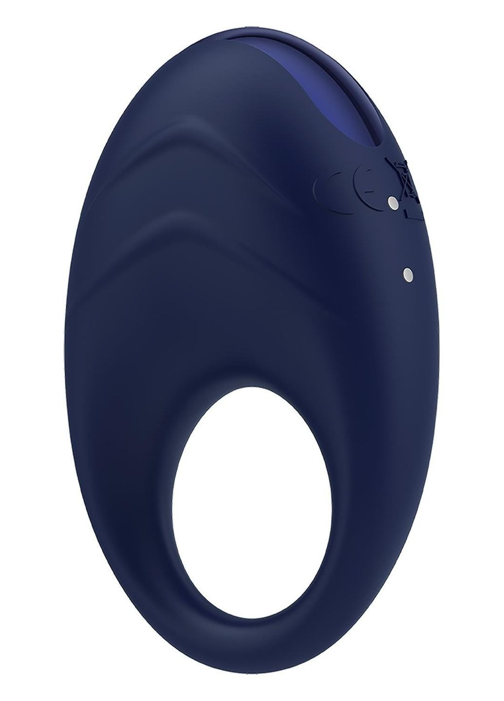 Гламурне вібраційне кільце для пеніса Glam синє Dreamtoys (328961246)