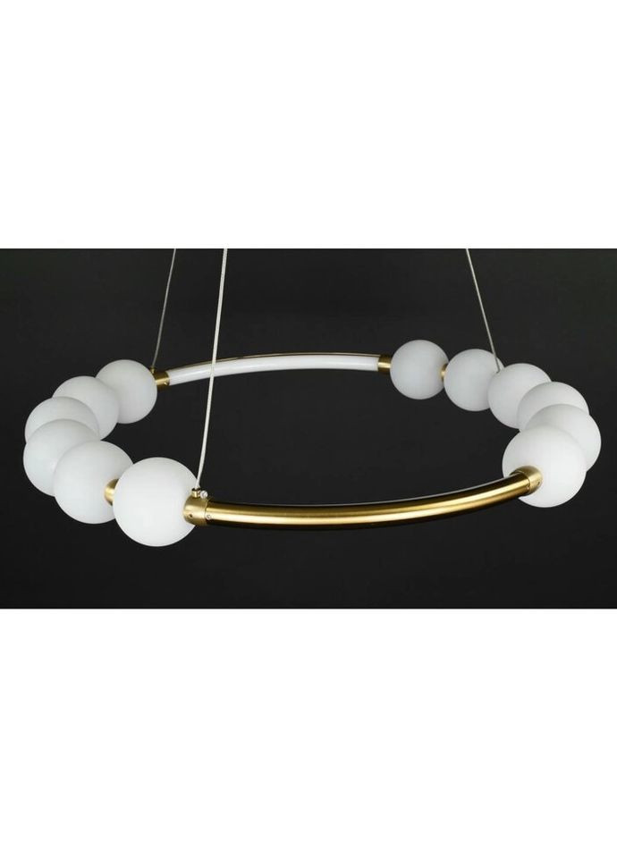 Люстра светодиодная подвесная LED светильник для квартиры на потолок лэд 27208 Латунь 25-140х62х62 см. Sunnysky (335975104)