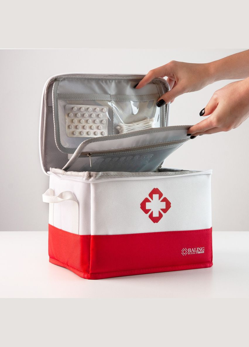 Аптечка-органайзер MY HOME Біла (PC-18 M WHITE) MVM (301003320)