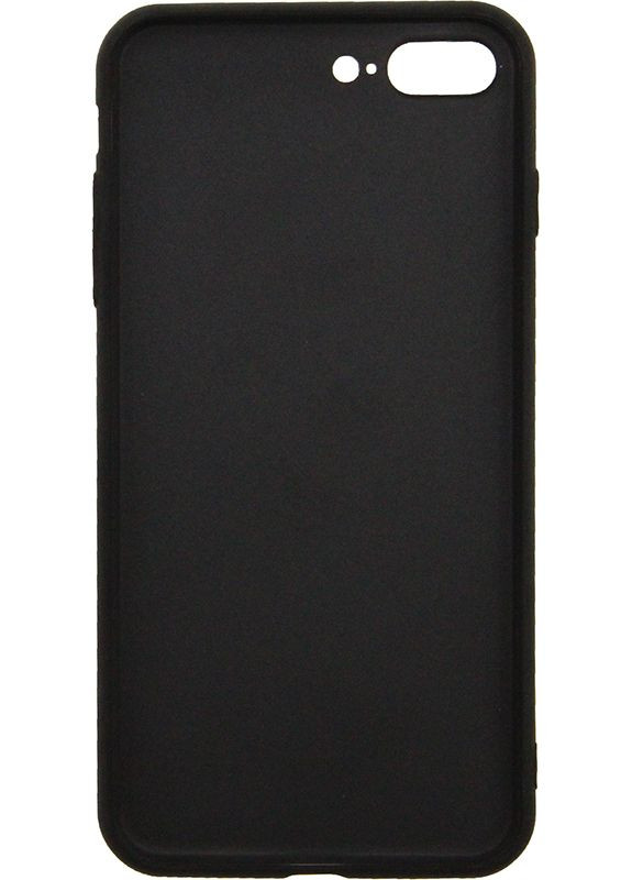 Чехолнакладка Glass Printing with TPU Visions iPhone 7 Plus /8 Plus Black PUZOO (301779708)