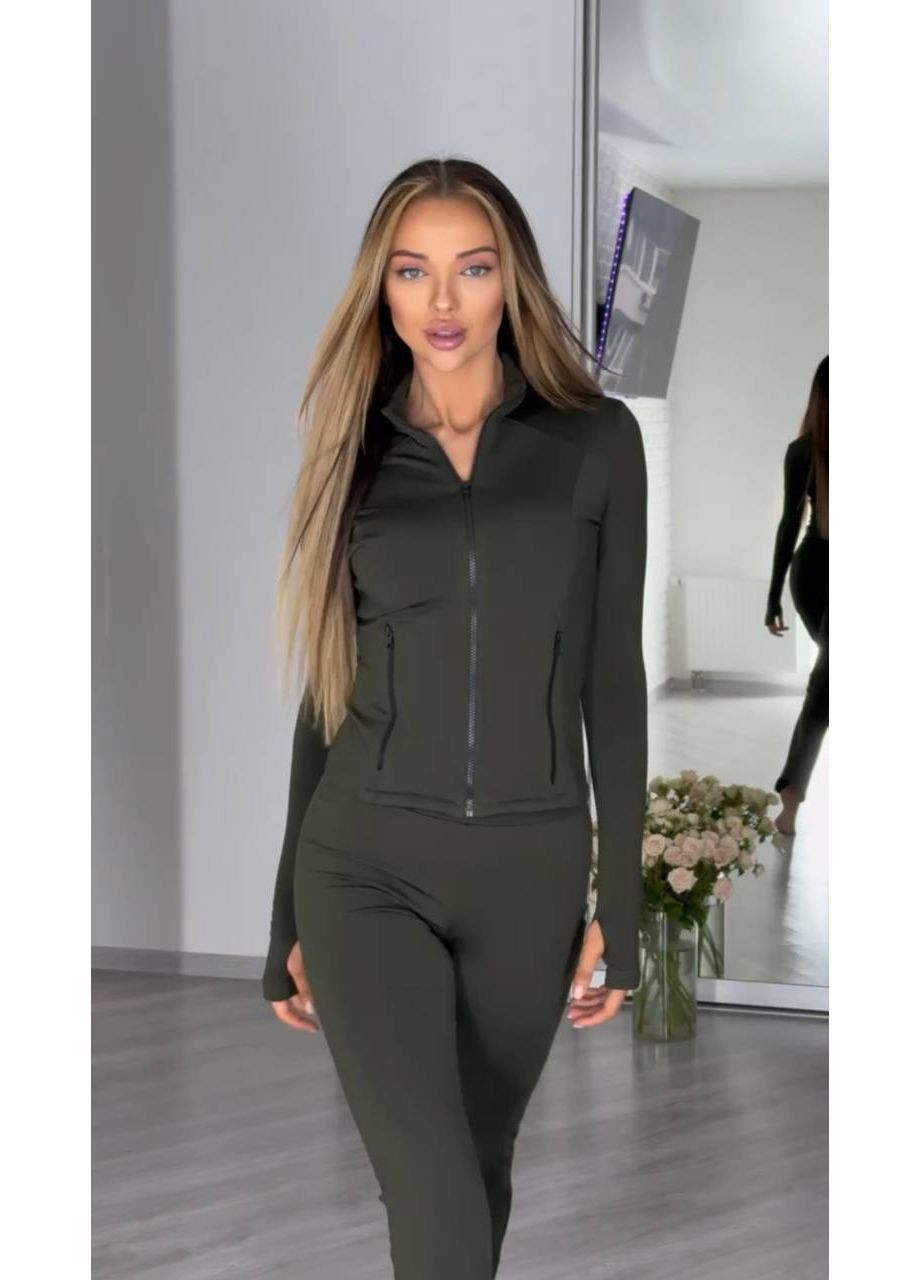 Стильний костюм із блискавкою No Brand (369135388)