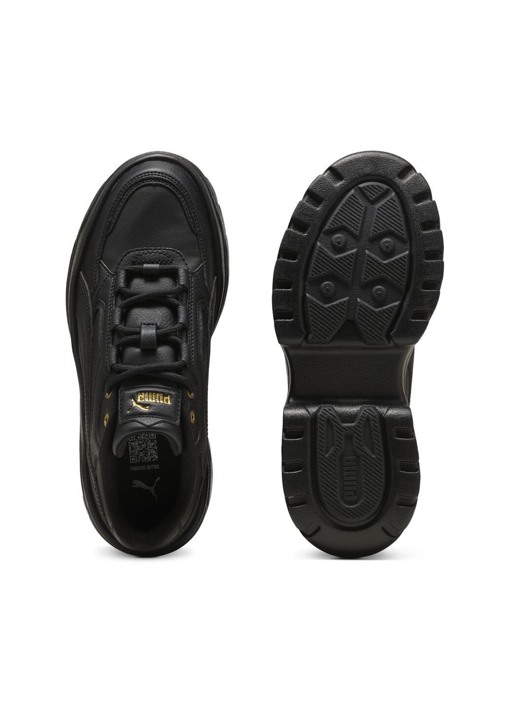 Кросівки Karmen X-TRA Sneakers Women Puma чорні всесезони (317250207)