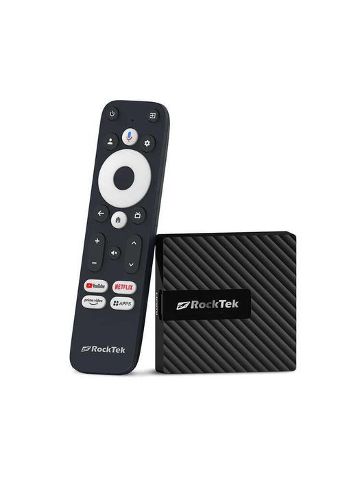 GB1 2/32 ГБ, Realtek RTD1315, GoogleTV 12, Netflix 4K RockTek (340535721)