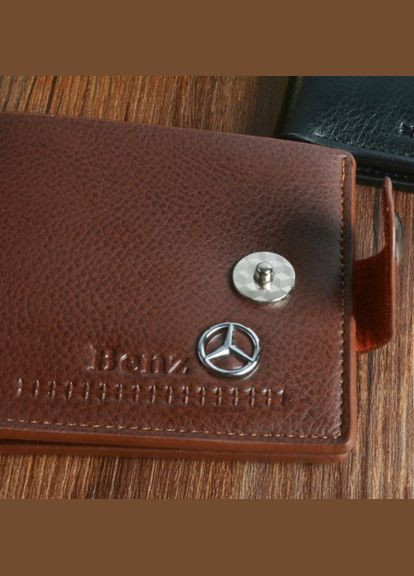 Чоловічий гаманець у стилі Mercedes Чорний XJXN (330642215)