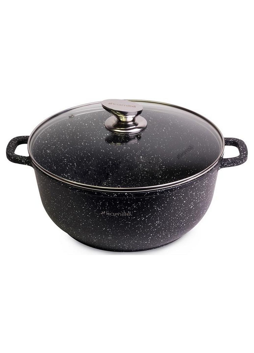 Кастрюля Landes 4.5л с литыми алюминиевыми ручками Kamille (288184838)