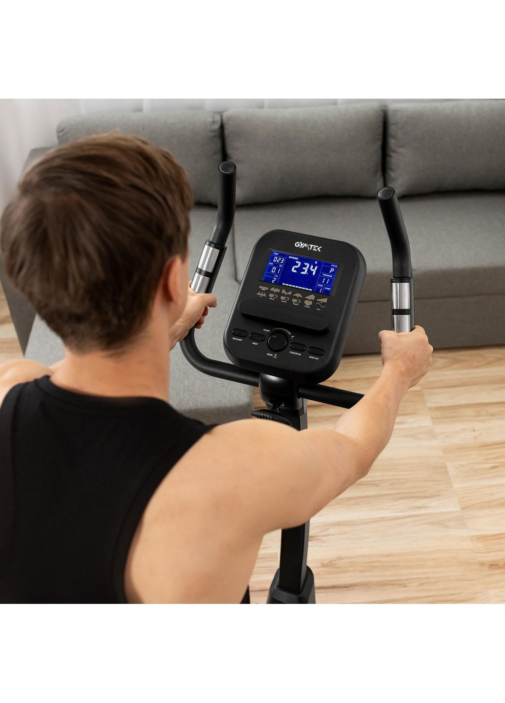 Велотренажер XB4500 электромагнитный синий Gymtek (361952352)