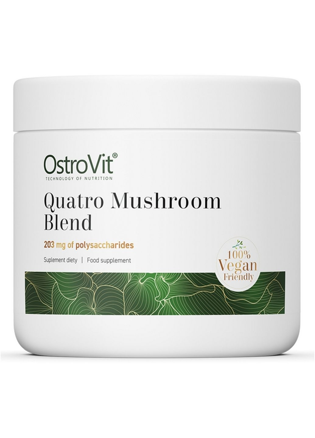 Натуральная добавка Vege Quatro Mushroom Blend, 100 грамм Ostrovit (293477152)