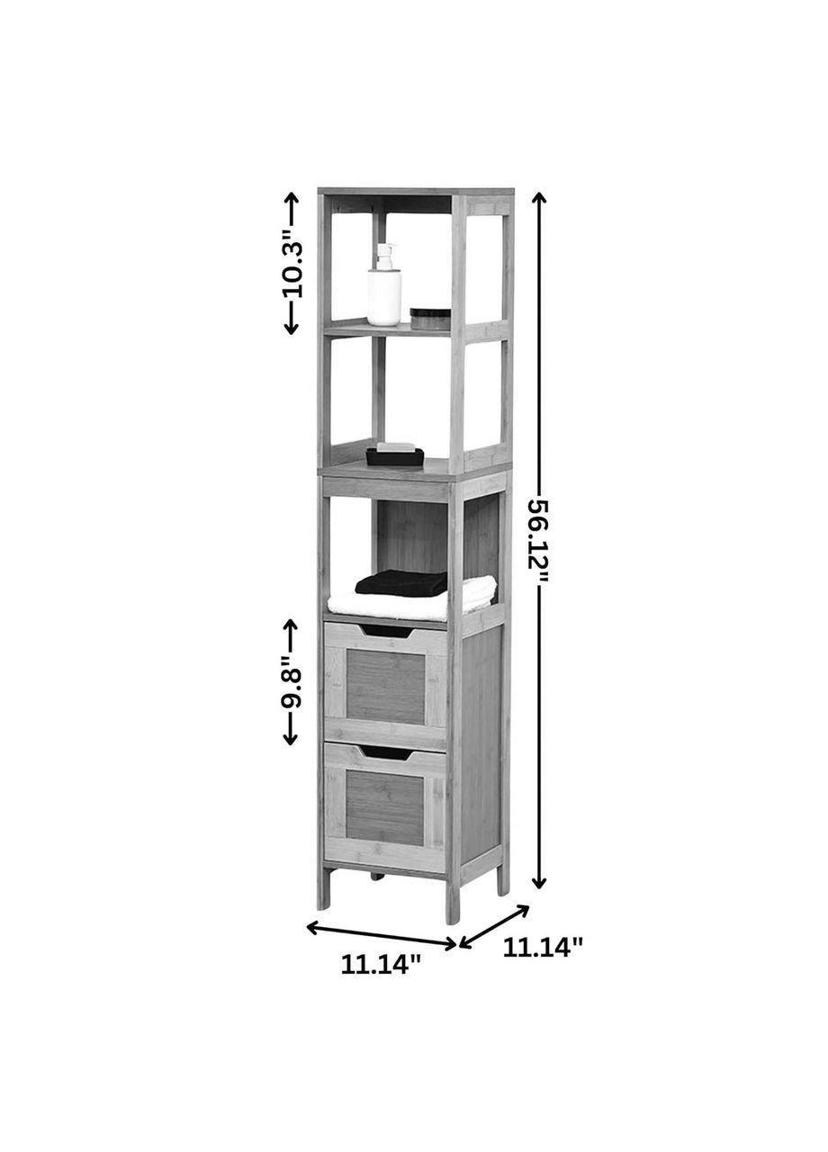 Этажерка для ванной из дерева Валаус палисандр (ВЖТ-021602) No Brand (328210770)