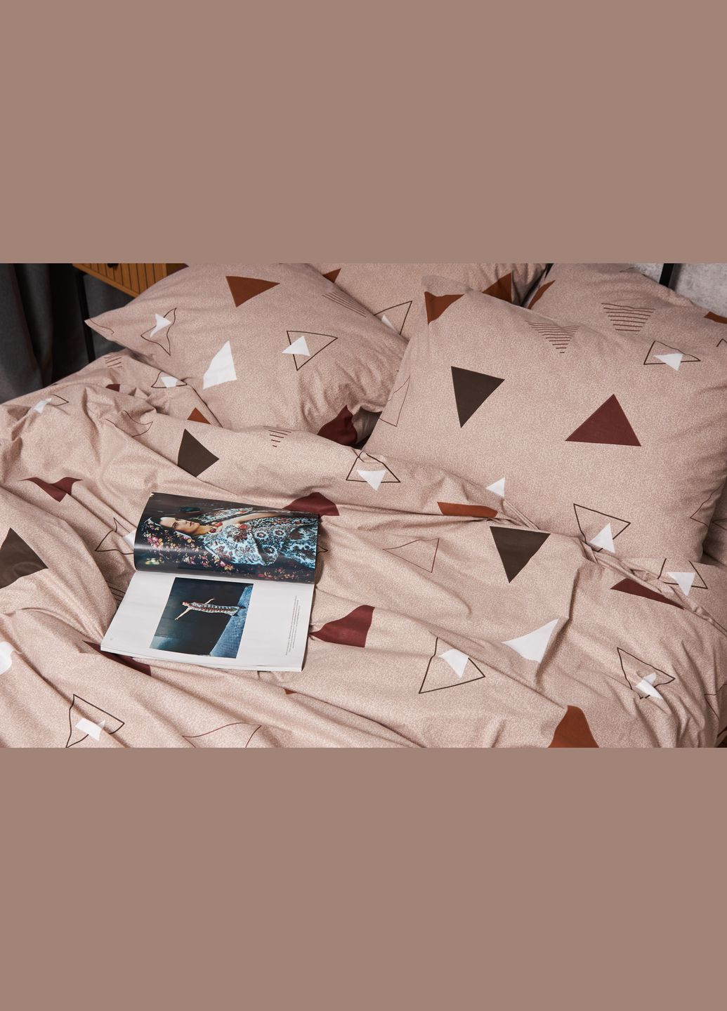 Комплект постельного белья Бязь Gold Люкс «» King Size 220x240 наволочки 4х70х70 (MS-820005534) Moon&Star Delta (296909682)