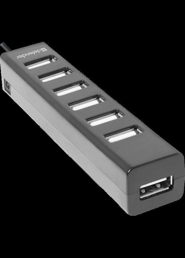 USBхаб Quadro Swift 7xUSB 2.0 (83203) Defender (278365653)