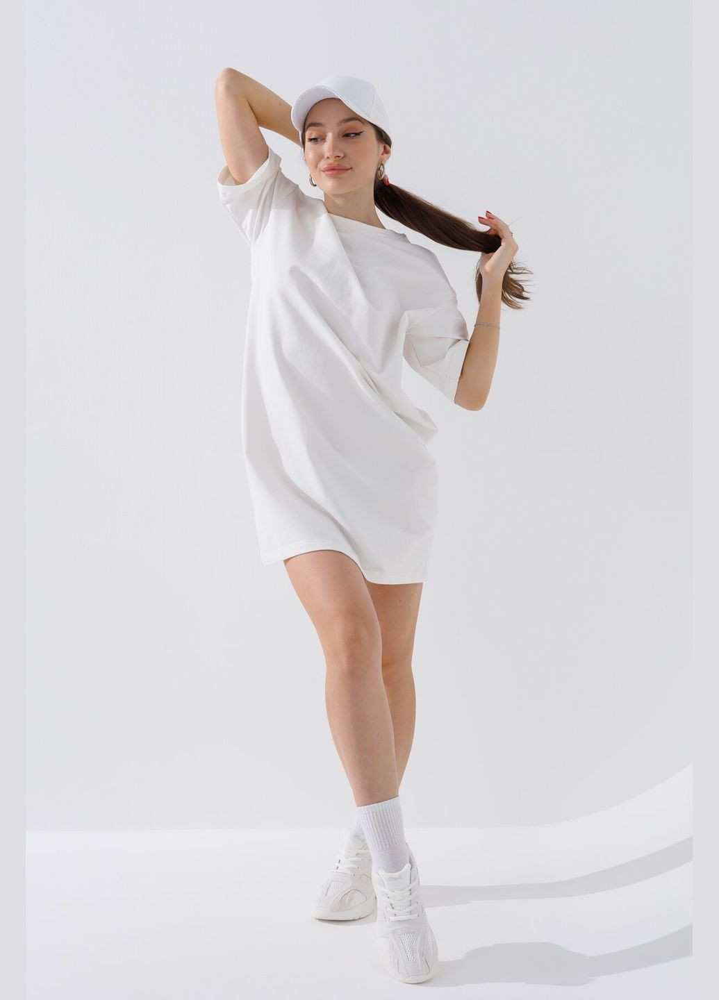 Молочна повсякденний сукня однотонна жіноча wbc02308 shop (2000990596567) LAWA