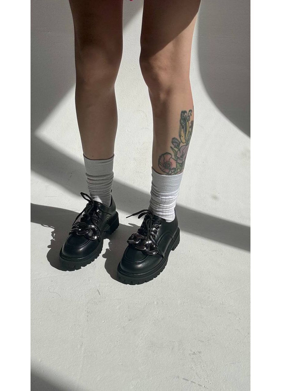 Helen Демісезонні туфлі з акцентним декором чорний з штучна шкіра, україна — демісезон (368544186)