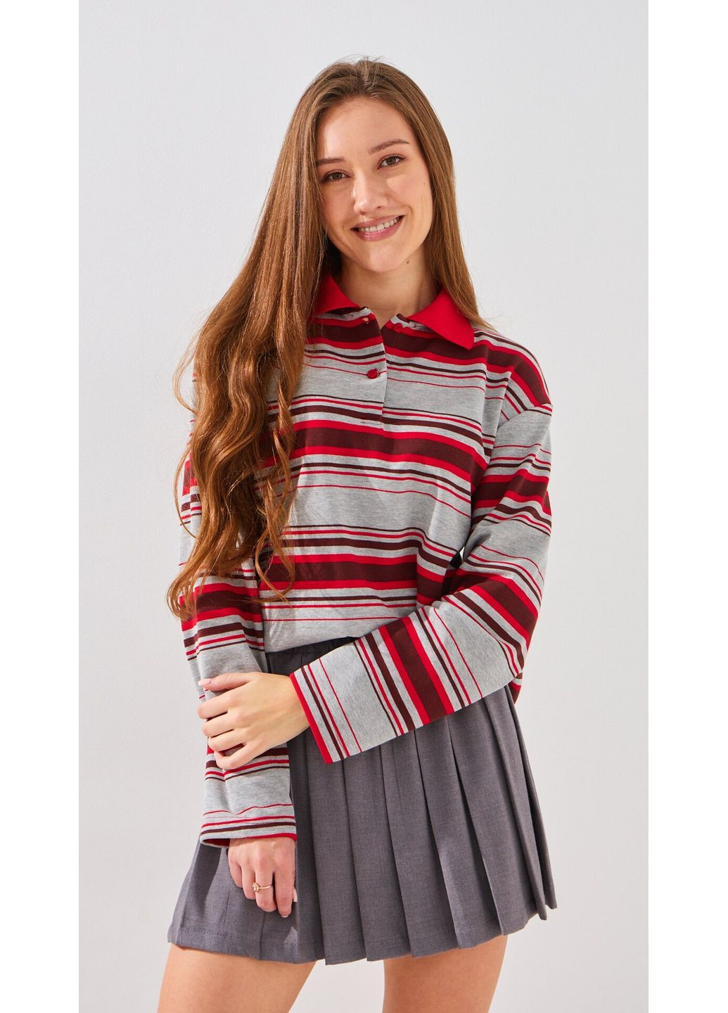 Поло з візерунком жіночий WTC02453 shop (2888000022431) LAWA (369544023)