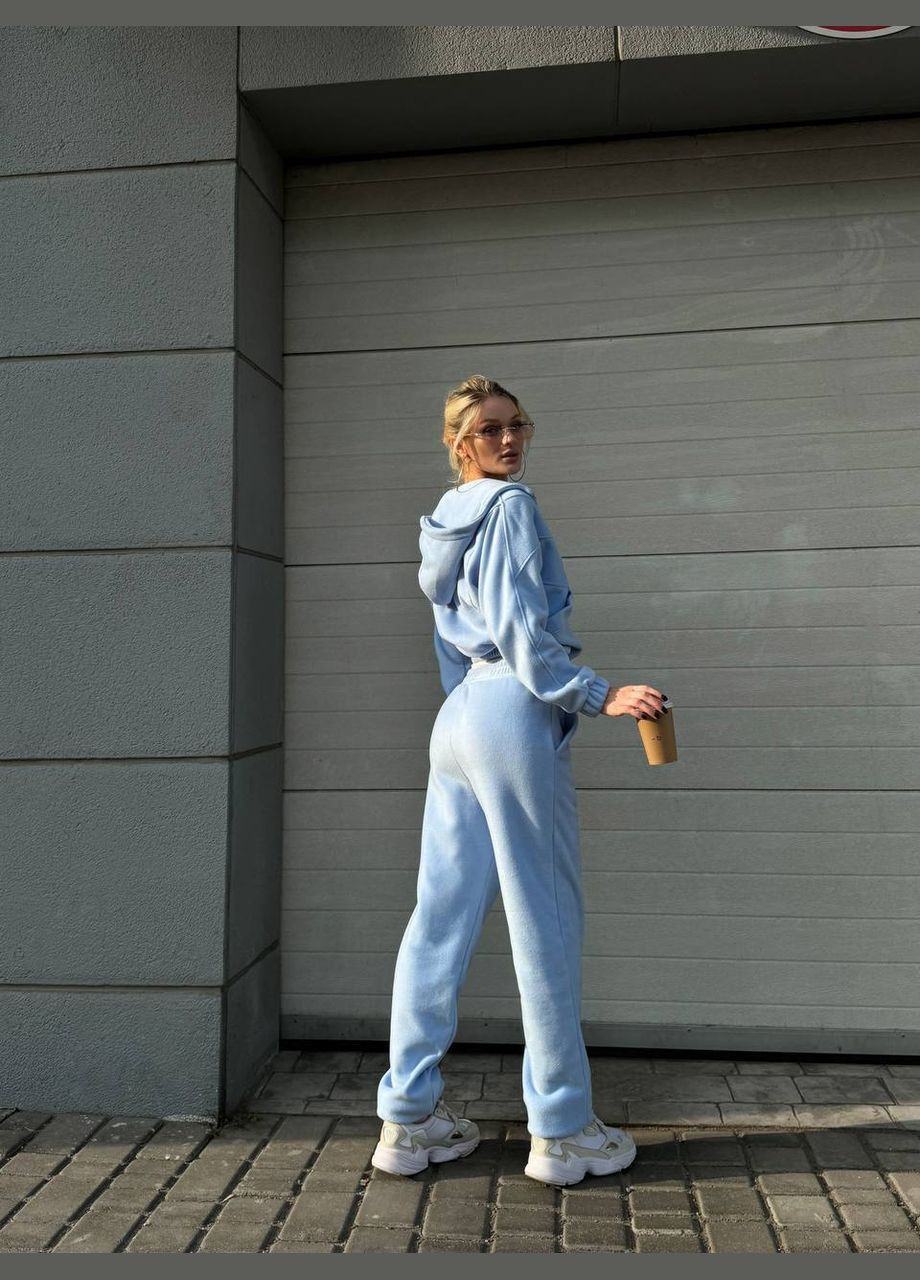 Теплый костюм двухсторонний турецкий флис No Brand Флісовий костюм (314765285)