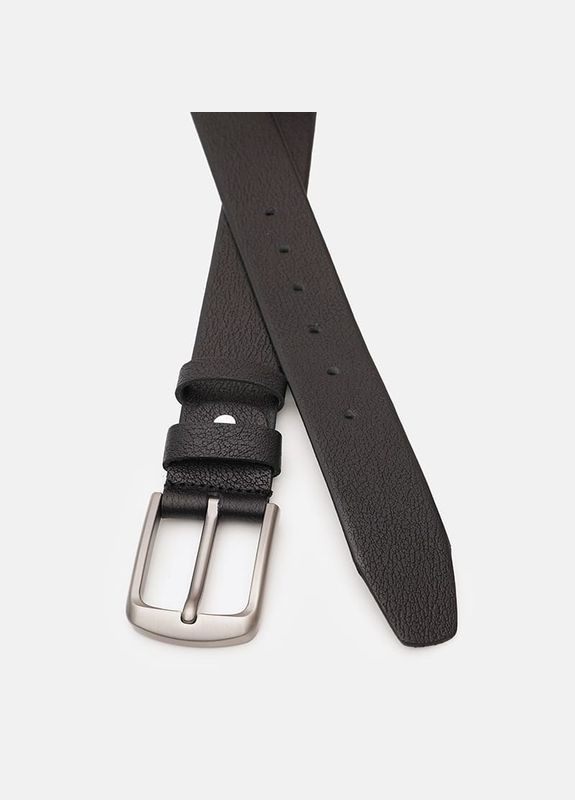 Чоловічий шкіряний ремінь V1125DPL04-black Borsa Leather (359377414)