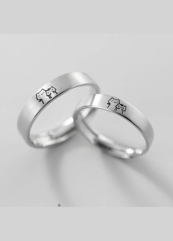 Парные кольца "котики", кольца, набор кольцо с котами, комплект колец парных, украшение, подарок Fashion Jewelry (337718621)