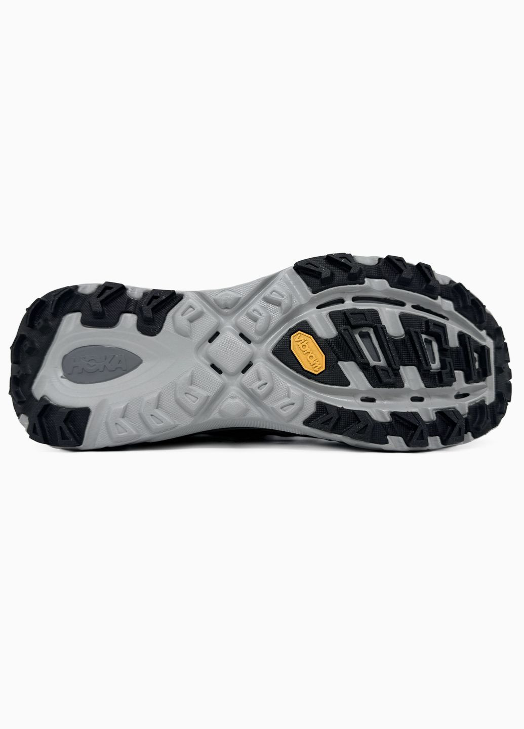 Сірі Осінні кросівки чоловічі hoka mafate speed 2 gray | хока мефейт спід 2 сірі No Brand