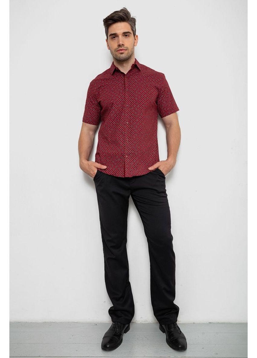 Бордовая рубашка Ager