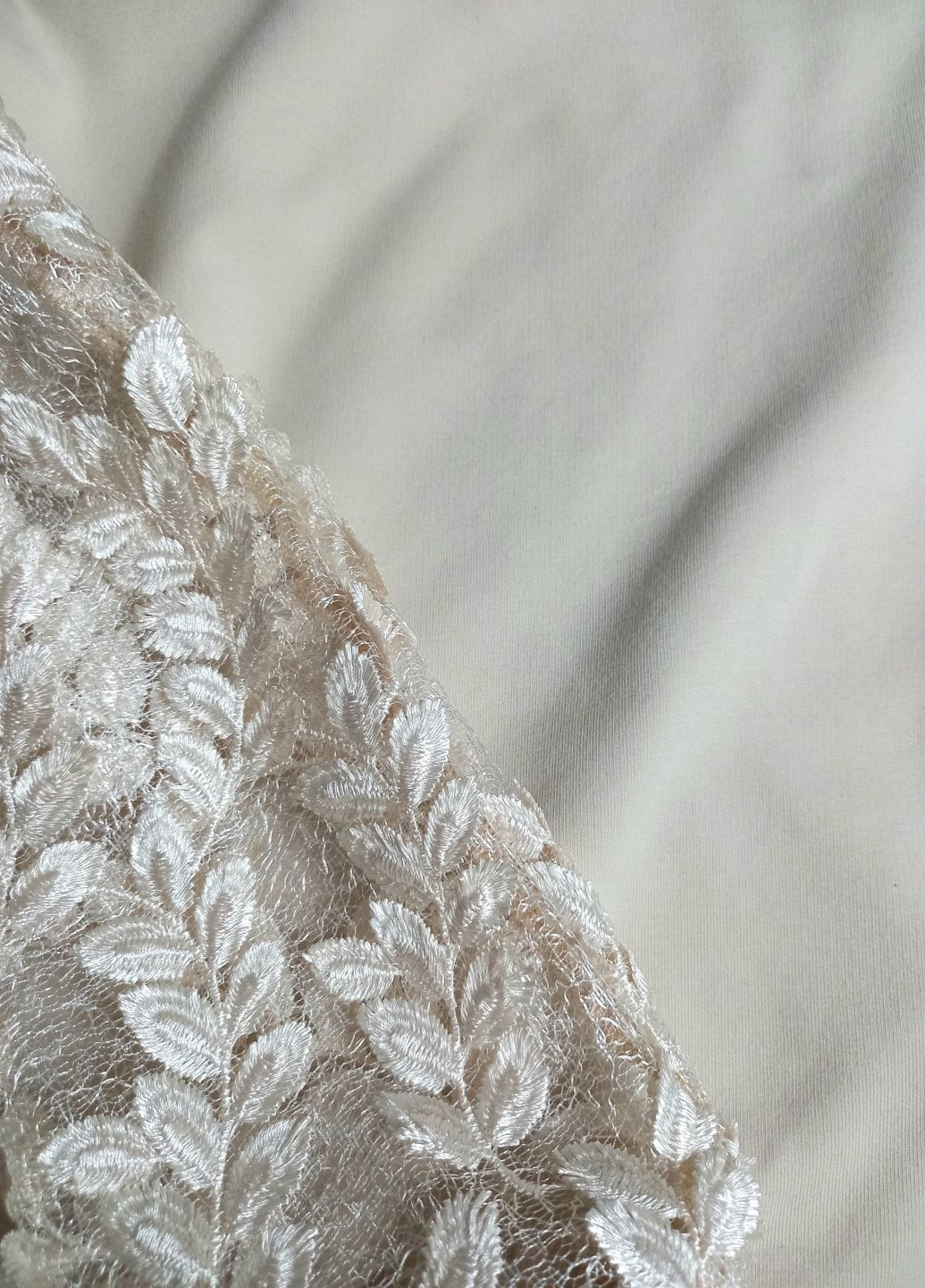 GEX свитшот бежевый ажурный бежевый кэжуал трикотаж