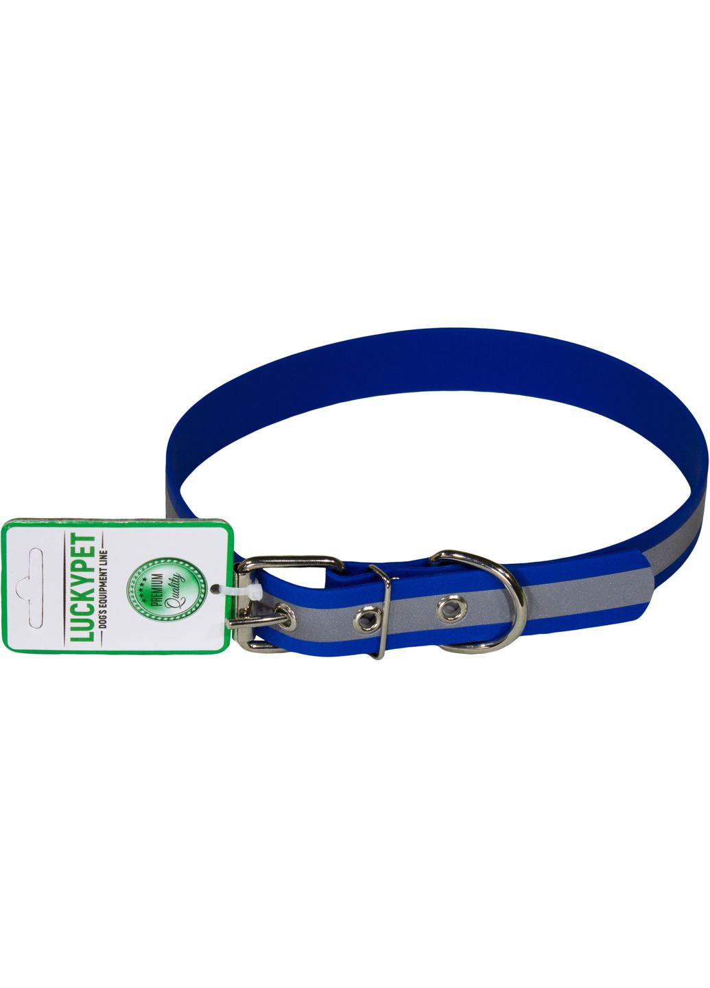 Ошейник с водонепроницаемой ленты 2.5/36-46 светоотражающий (4820224215754) Lucky Pet (279564977)
