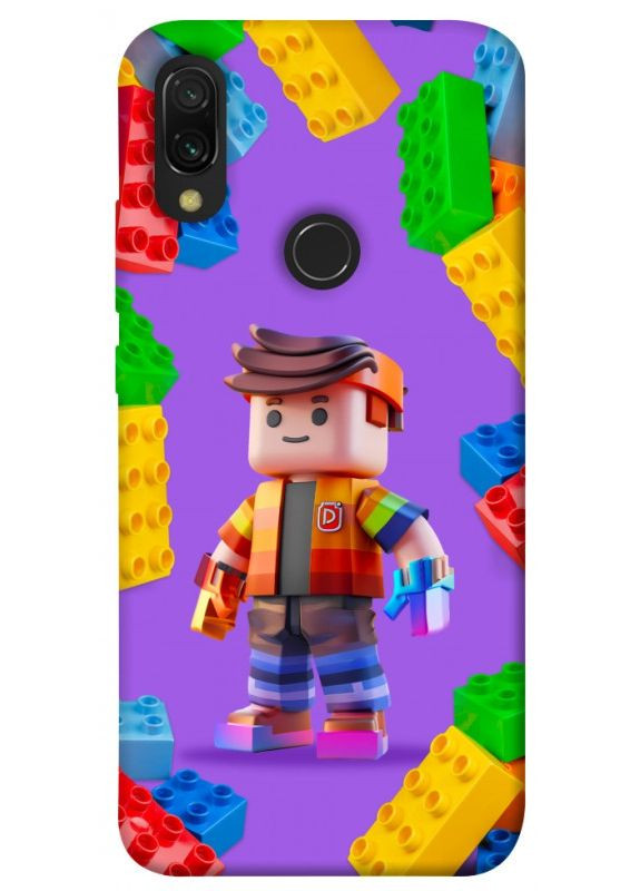 Чохол з принтом для Xiaomi Redmi 7 / для Ксяомі, сяомі, ксіомі редмі 7 Colorful constructor No Brand (338606748)