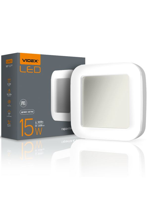 Светодиодный уличный светильник ART 15W 5000K 220V VLBHFS-155 водо-, пылезащищенный Videx (282313034)